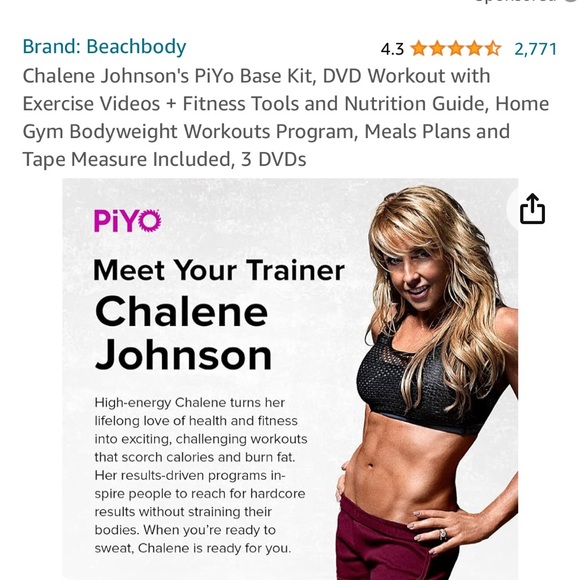 Piyo workout videos never used or opened. In original packaging. - Picture 2 of 3
